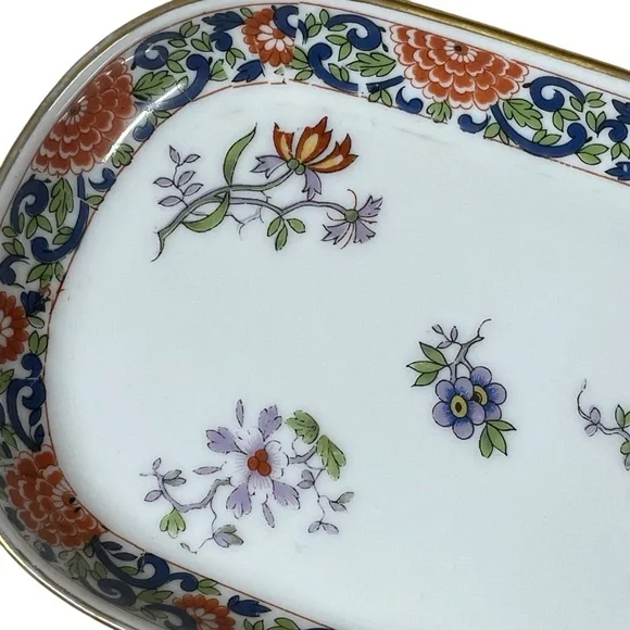 LIMOGES France versatile tray for relish, chocolates, hors d’Oeuvres, crackers - Picture 10 of 11